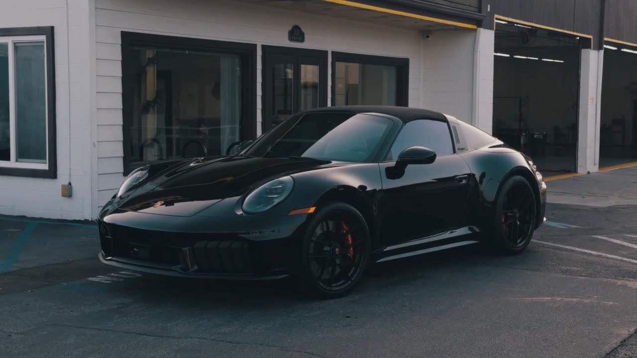 2026 Porsche 911 Targa 4 GTS Gets Full Gloss PPF & Window Tint | OC Tint Solutions