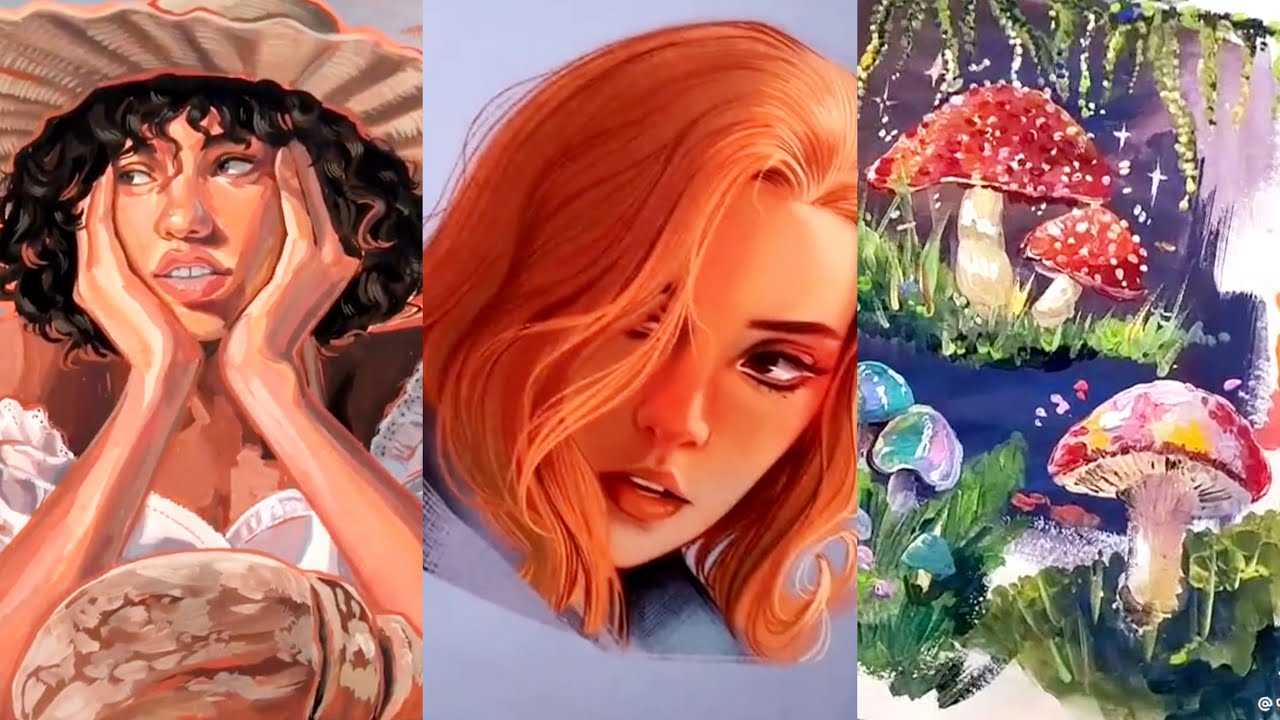 Random Art Tiktoks To Give You Inspiration 💄🐞