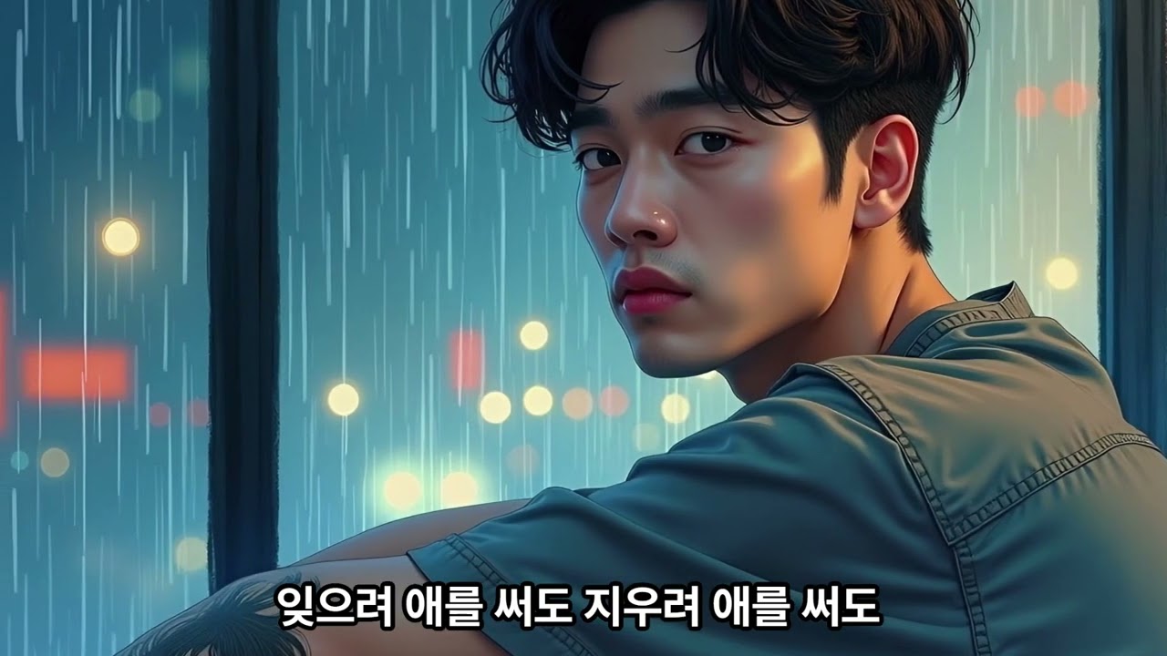 가슴에 멍이 들어(Ft8) #음악#AI음악#Playlist#힐링음악#트로트#유튜브음악