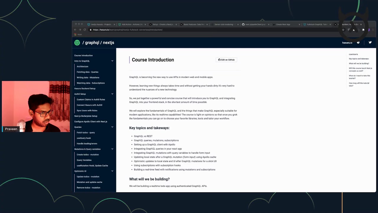 Building Fullstack Apps with Next.js and Hasura GraphQL
