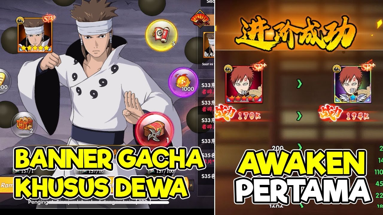 AKHIRNYA FITUR INI KEBUKA & PERTAMA KALI AWAKEN  - Naruto Chakra Resonance (x7games)