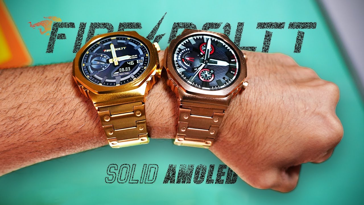 SOLID AMOLED Smartwatch with 4GB Storage ₹2,999 - Fire Boltt Onyx 🔥
