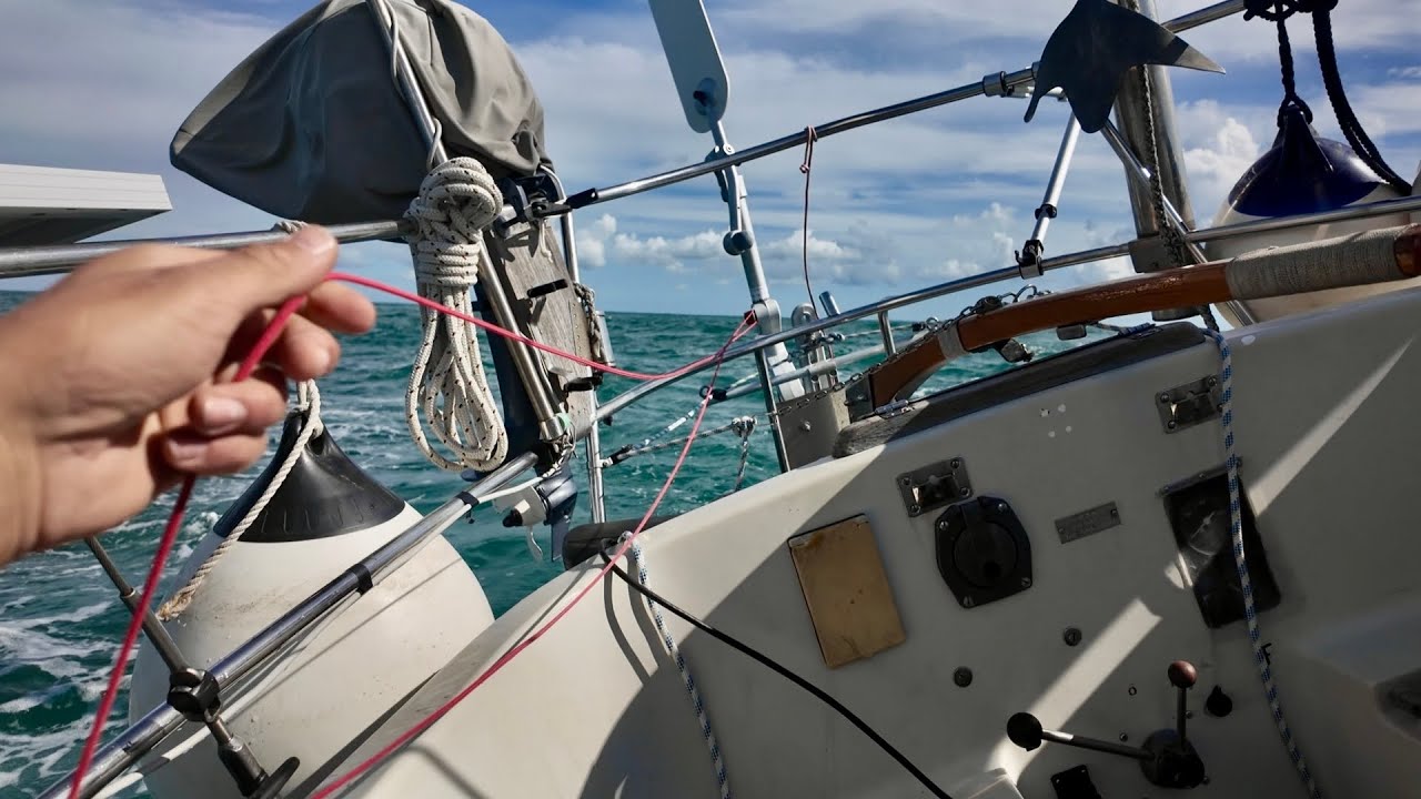 Cleaning the carb in Cherbourg and sailing to Guernsey