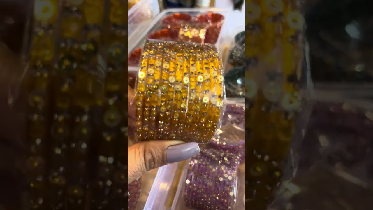Glass tari stone bangles size 2.2 2.4 2.6 2.8 2.10 available #viral #fyp #shorts #viralvideo 