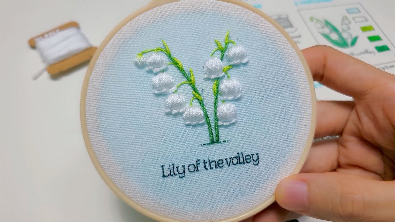 [ Lily of the valley ] · Thêu Hoa Linh Lan