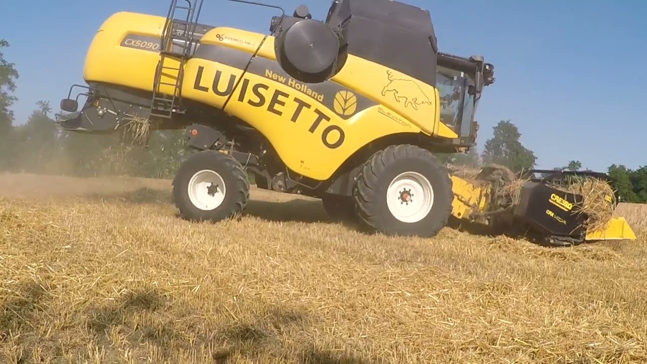 FARMING REAL LIFE TREBBIATURA ORZO CON CX 5090 + CRESSONI