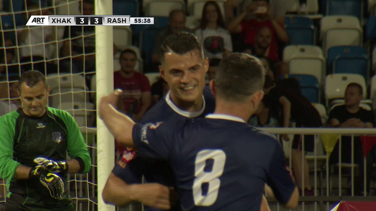 GRANIT  XHAKA SOLO  GOAL  FRIENDLY GAME