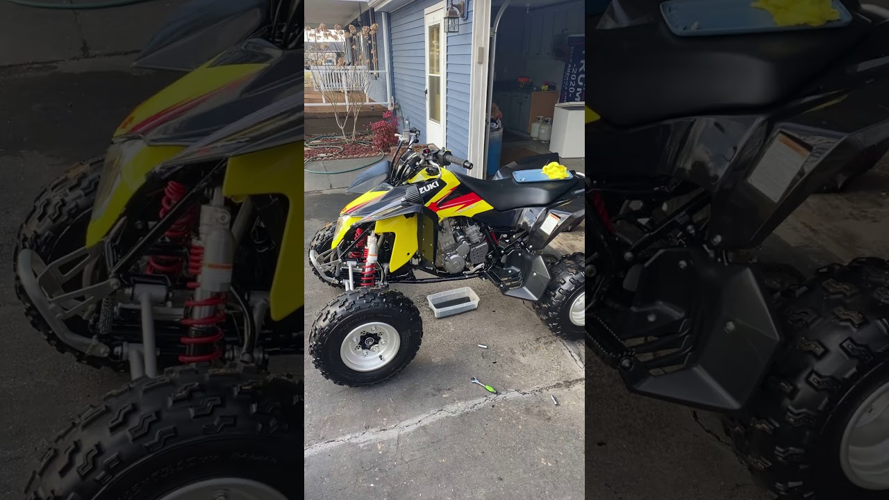 2013 Suzuki z400 oil change