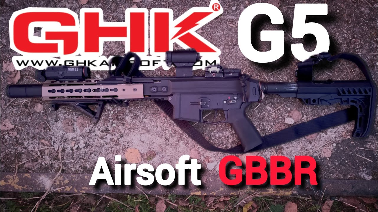 GHK G5 gbbr airsoft review (airsoft CZ/SK)