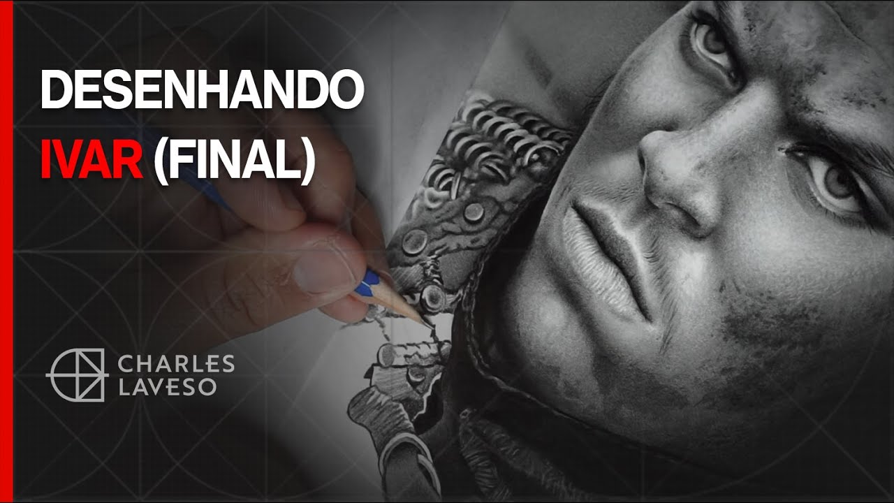 Finalizando o desenho do Ivar - Texturas e detalhes da roupa