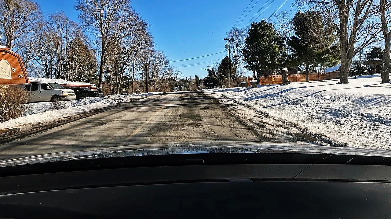 V260 Driving to Irishtown NB Canada Jan 2025