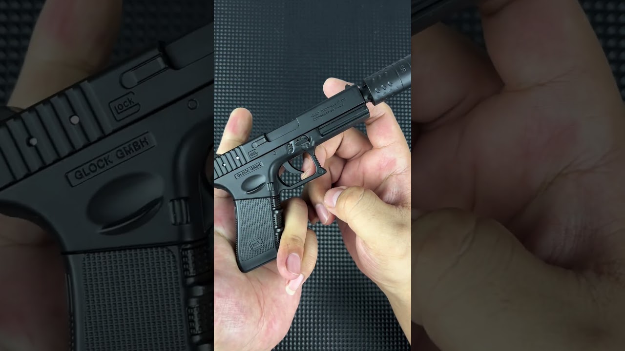 The coolest glock 18 toy gun alloy model i have ever seen!