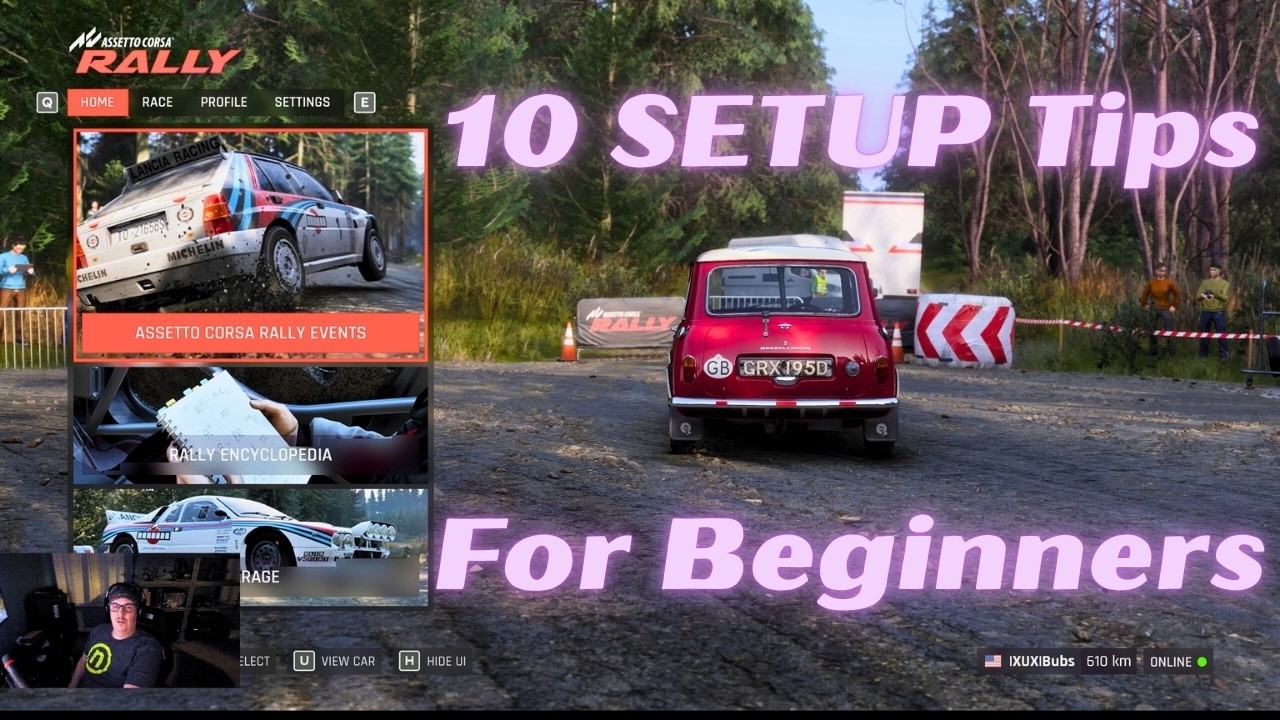 Assetto Corsa Rally Setup Guide: 10 Tips for Beginners