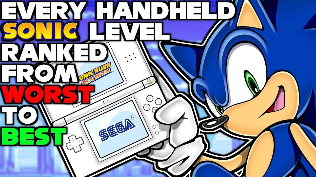EVERY Handheld Sonic Level Ranked | 122 Levels From Worst To Best
