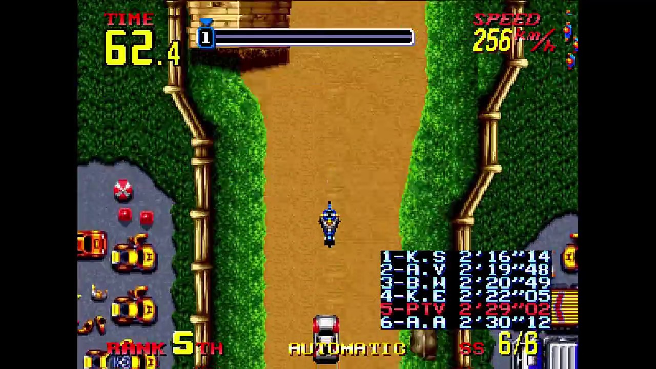 Rally Chase - Neo Geo CD /Walkthrough /Gameplay