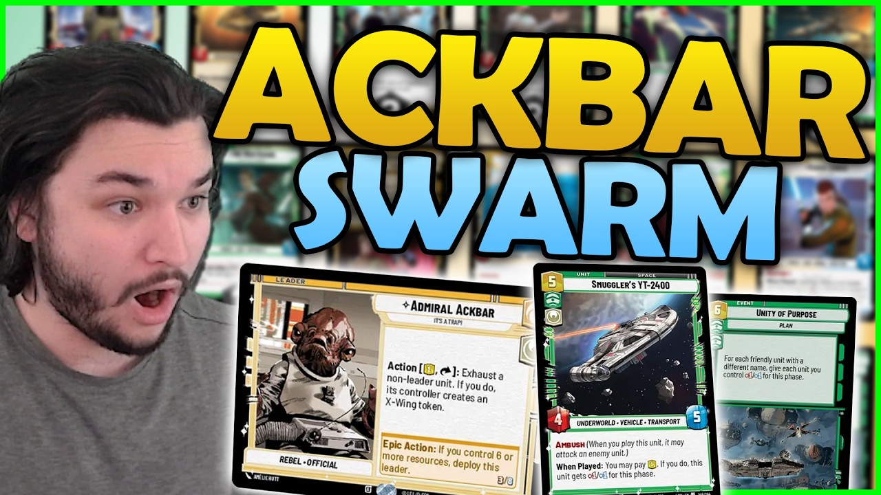 NEW ACKBAR SWARM! BEAT THE META! | Star Wars Unlimited