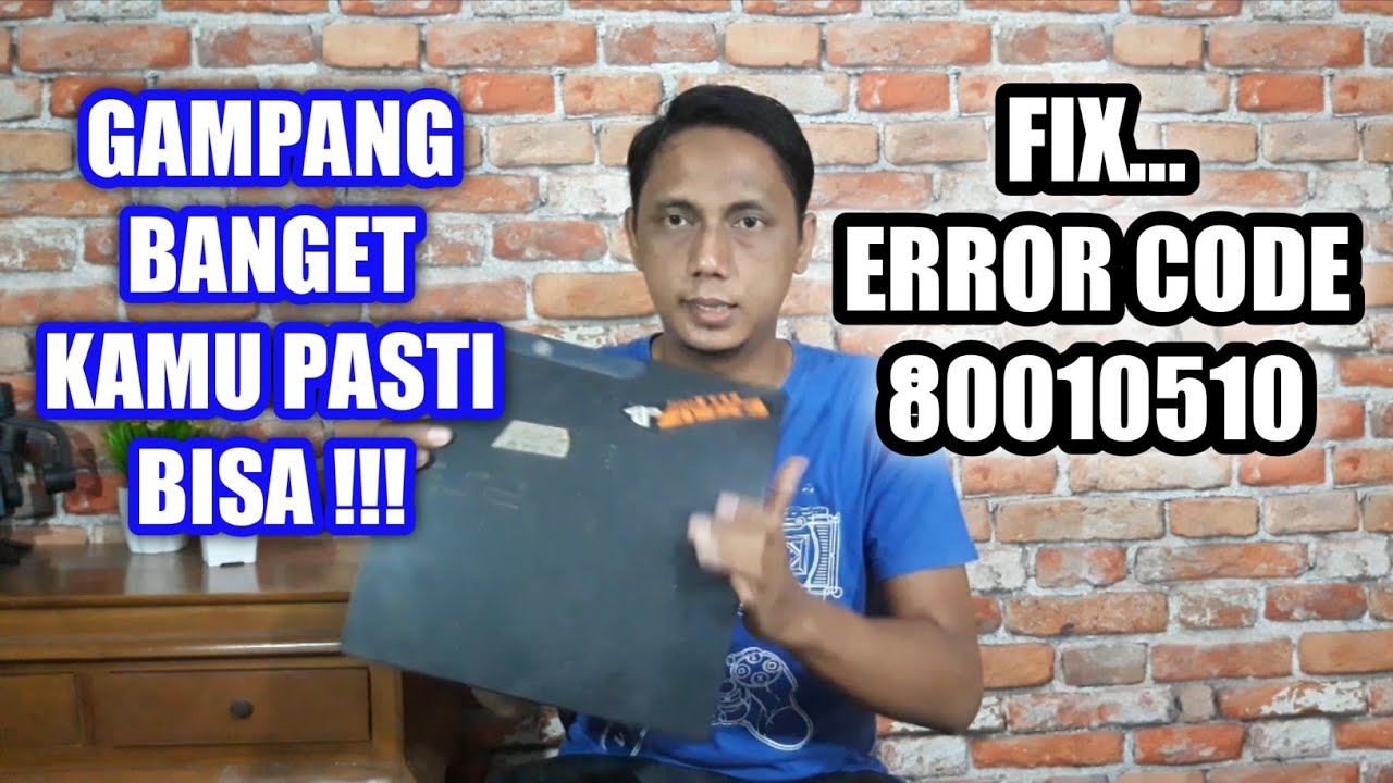 CARA MENGATASI PS3 ERROR CODE 80010510