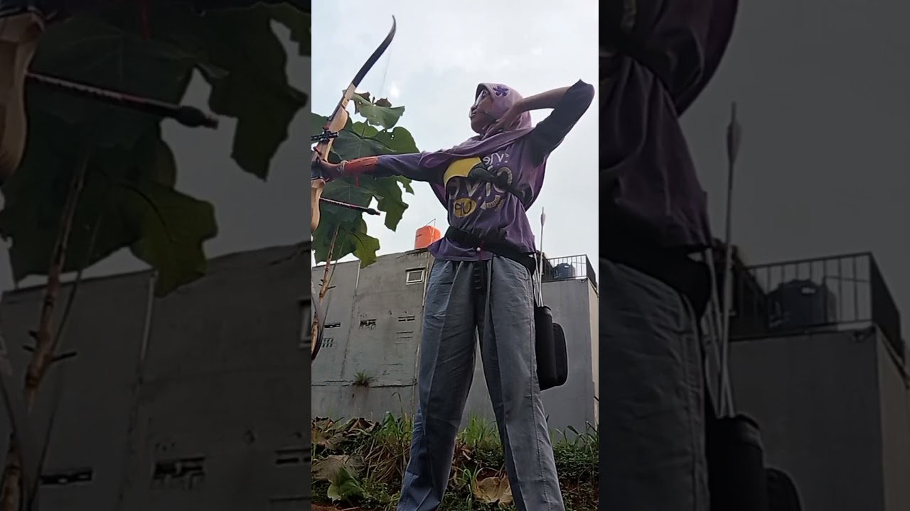 my bow always make me feel better🎯🏹🖤