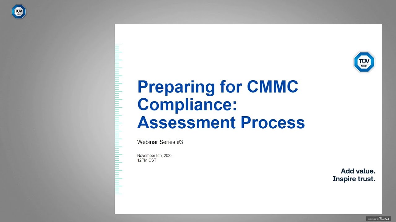 CMMC 2.0 Assessment Process