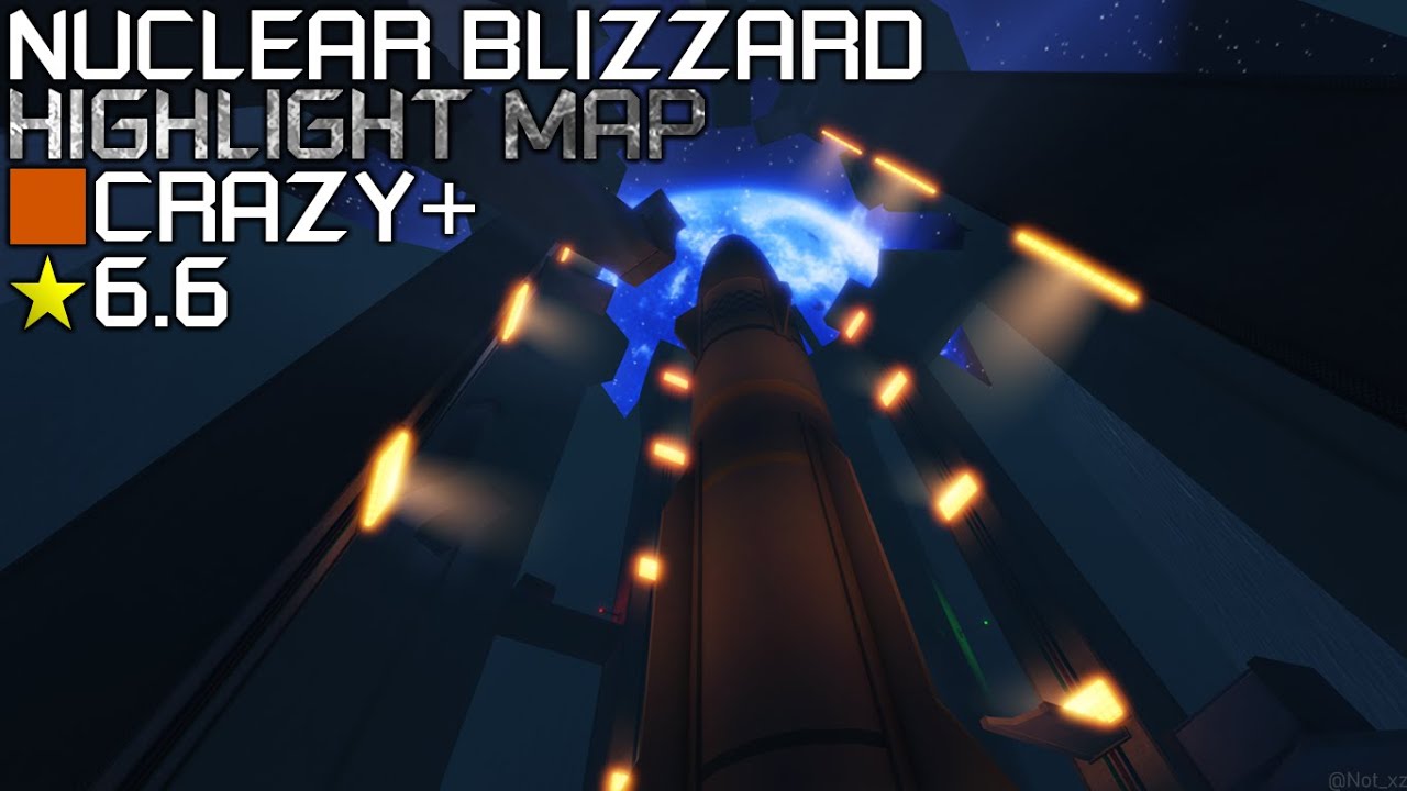 Roblox: Flood Escape 2 - Nuclear Blizzard [Highlight Map] (Mid-High Crazy+)