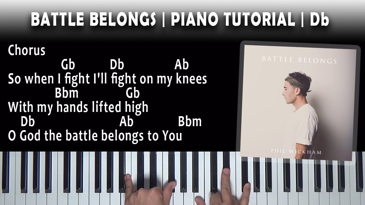 Battle Belongs | Piano Tutorial |Db