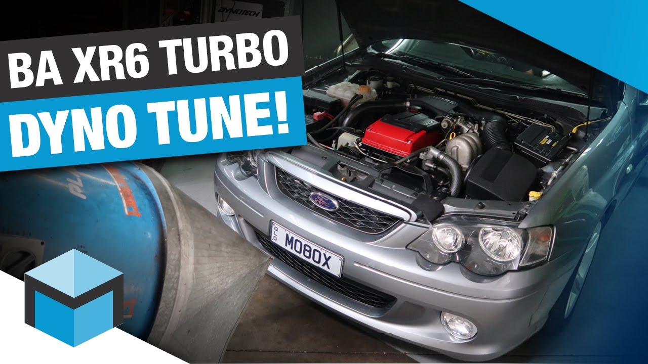🔥Ford BA Falcon XR6 Turbo на диностенде! Хофф из Nugget Garage получает мощную мощность от Barra ...
