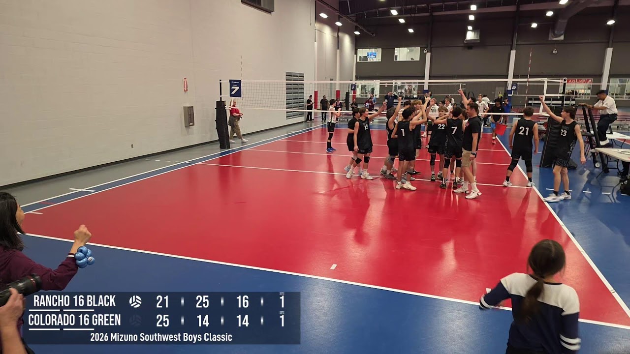 Rancho 16 Black vs Colorado 16 Green