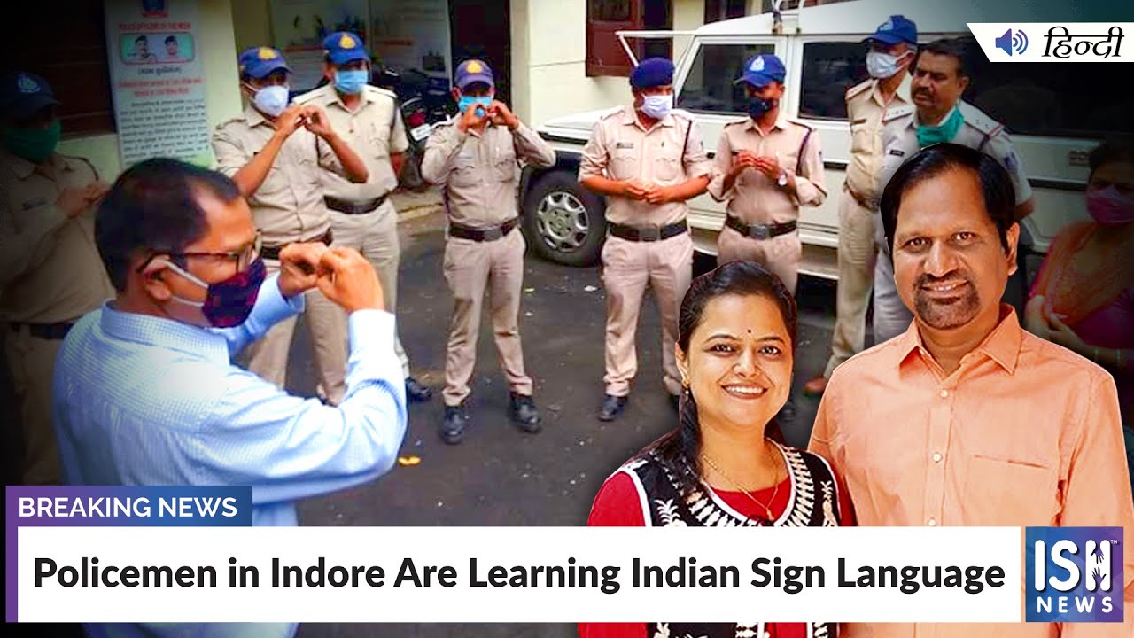 Policemen in Indore Are Learning Indian Sign Language