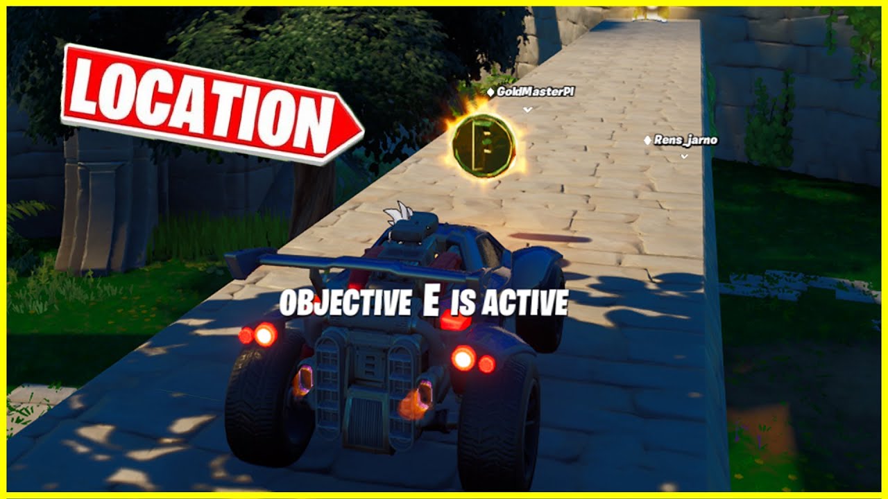 Collect Coins and Reach each Hardpoint at Rocketeer Ruins (All Locations) | High Octane Quests