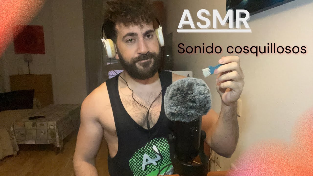 ASMR Sonidos Cosquillos y Susurros para relajarte 😊