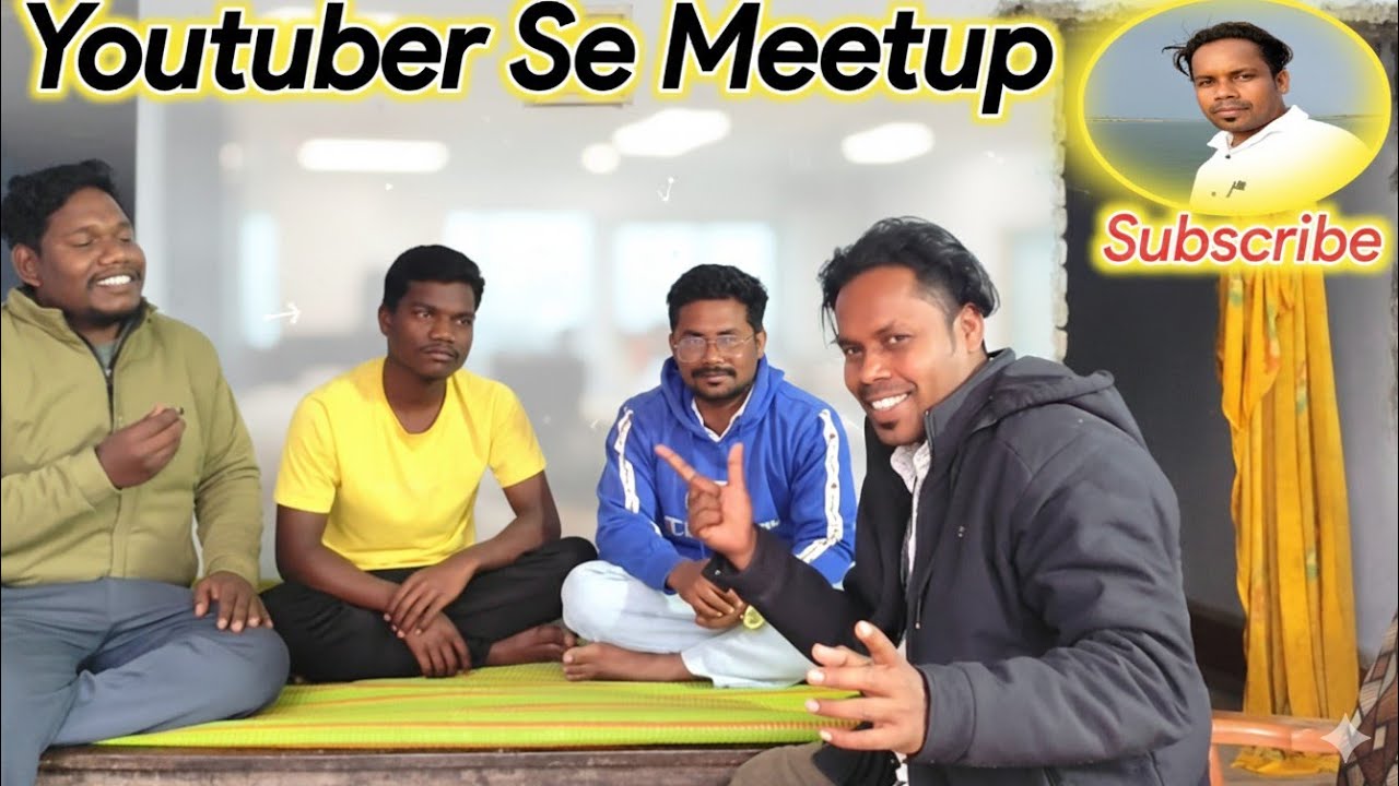     Dhamakedar YouTuber Meetup🤝Sabse Milkar Maza Aa Gaya😊 Succege Youtuber Bane 😊Ramsajeevan Vlogs