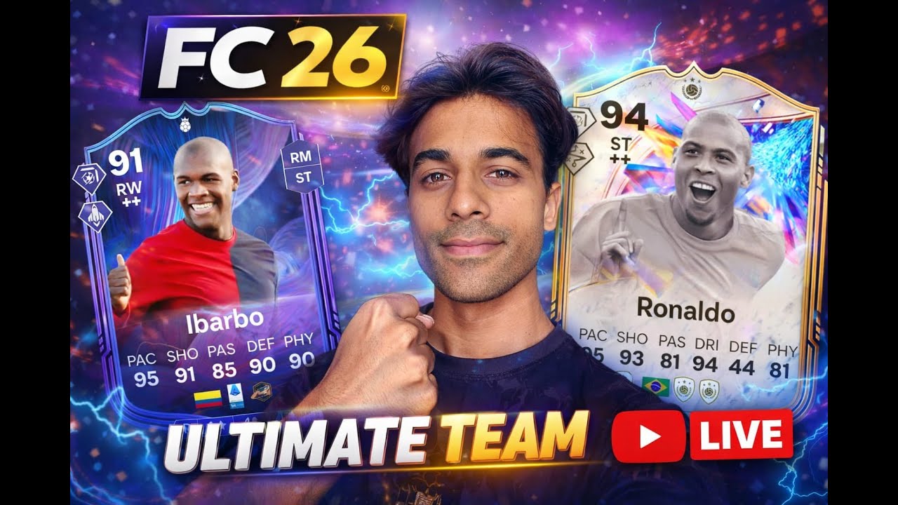 Fc 26 Playing Ibarbo cup and Rivals Live India