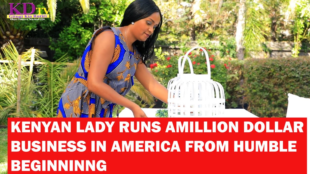 MEET ESTHER KIIRU STARTED AS ANURSE NOW RUNNING  MULTIMILLION BUSINESS IN AMERICA