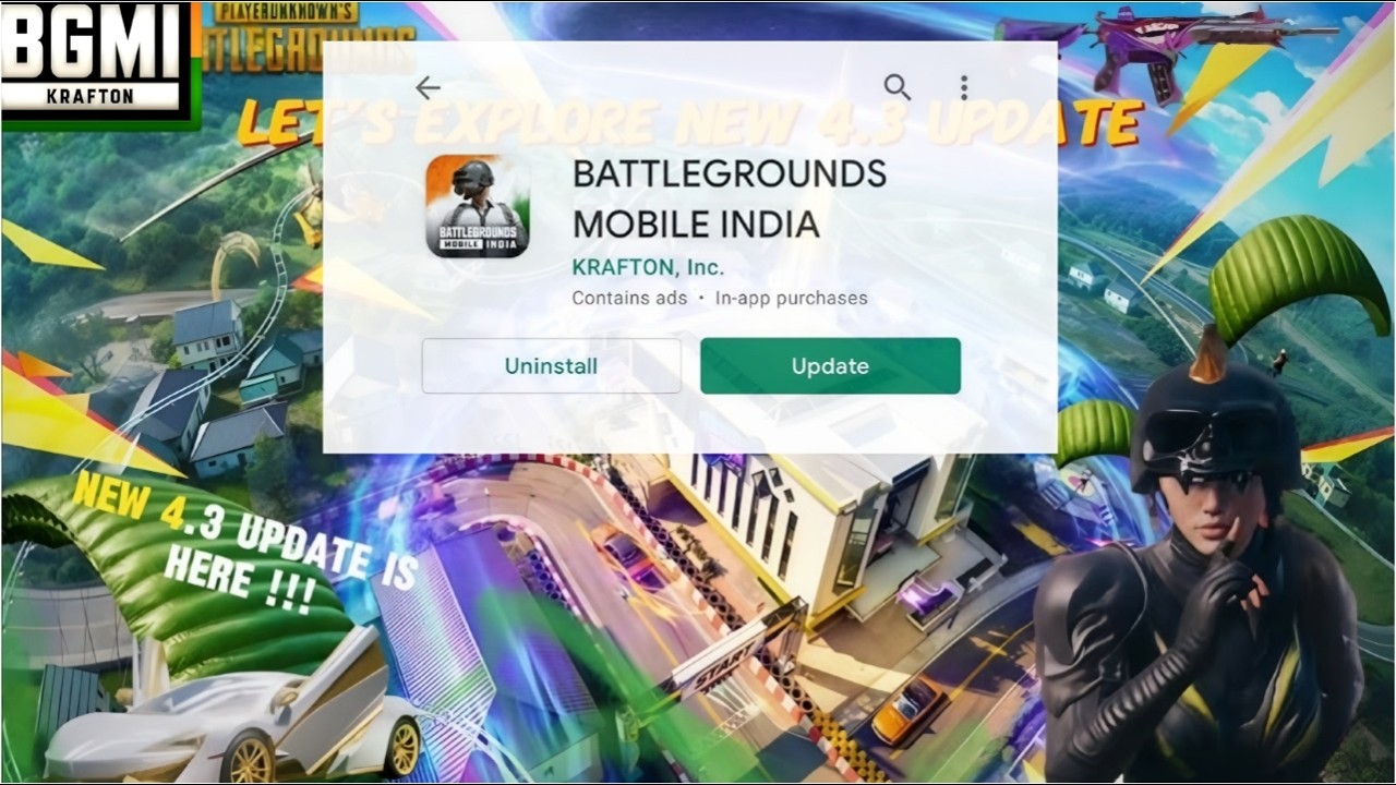 Finally BGMI 4.3 Update is here🥳 BGMI 4.3 Update Is Here😍 BGMI 4.3 Version Update🔥 BGMI 4.3🤩