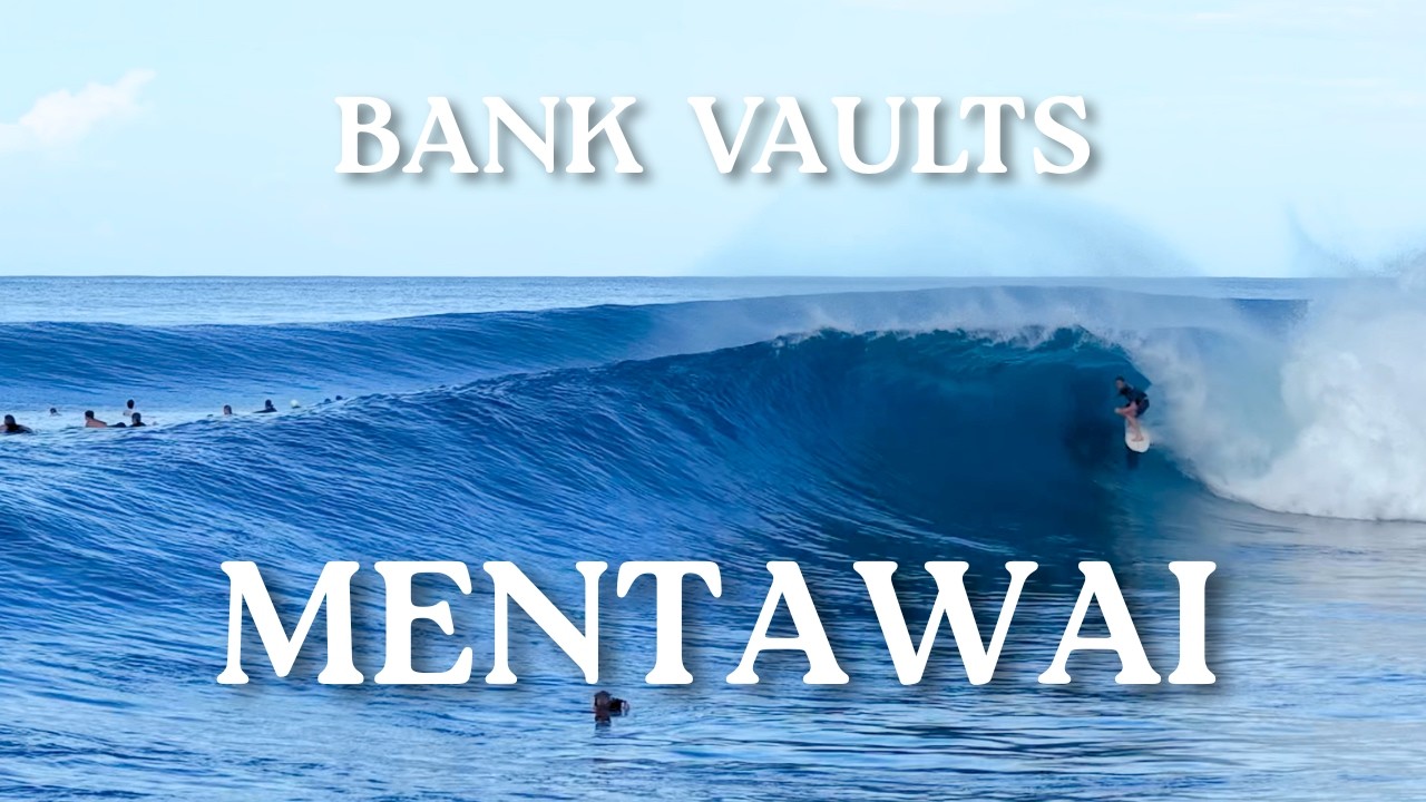 Bank Vaults Mentawai – Perfect 6–8ft Offshore Surf (RAW Session)