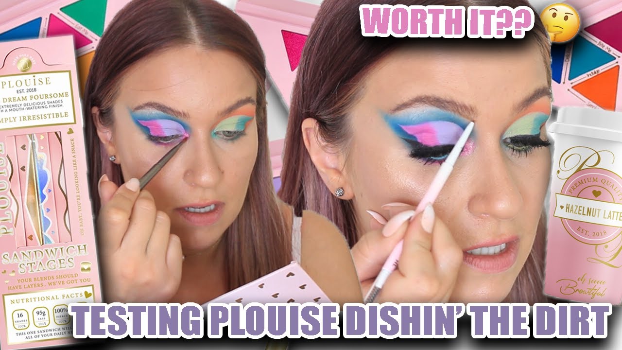 *NEW* TESTING PLOUISE MAKEUP | Dishin' The Dirt Collection Review