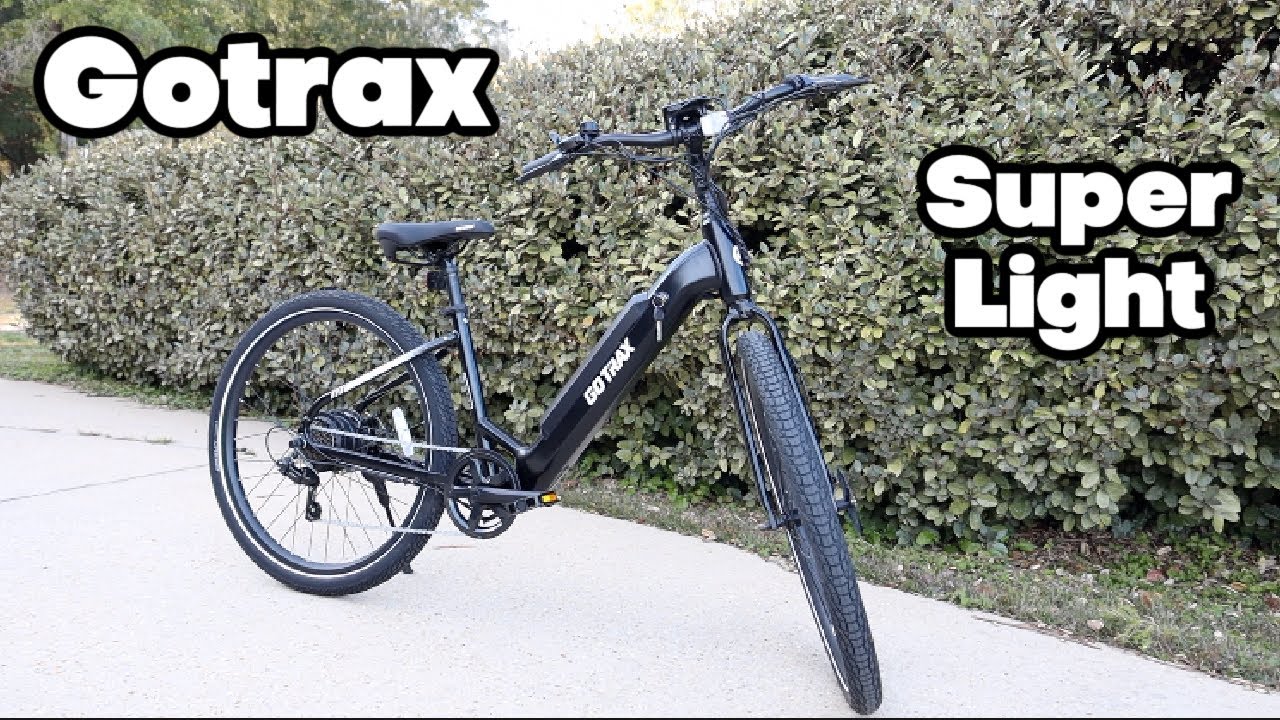 Электровелосипед Gotrax CTI: легкий и доступный электровелосипед