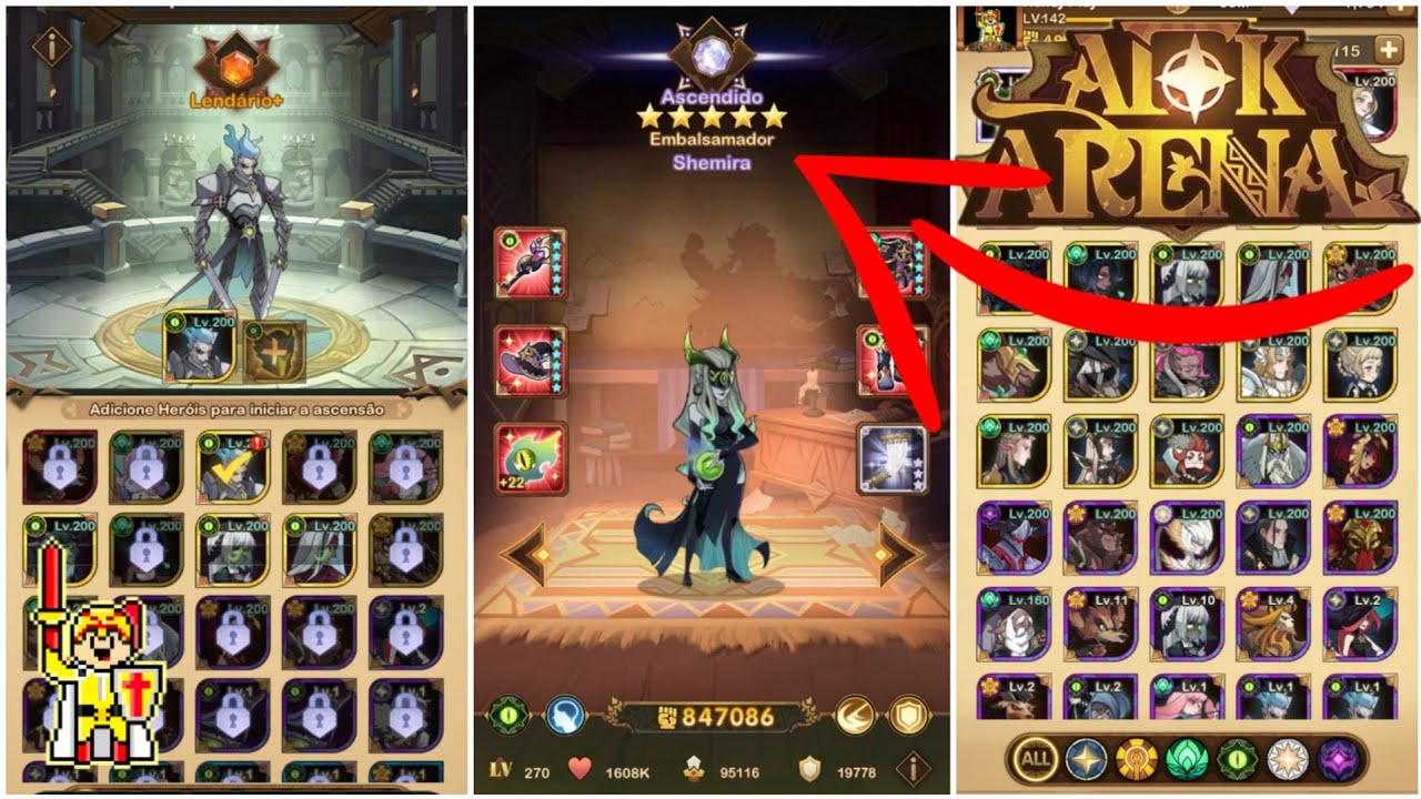 AFK Arena - Como Conseguir Um Herói Ascendido Com 5 Estrelas?