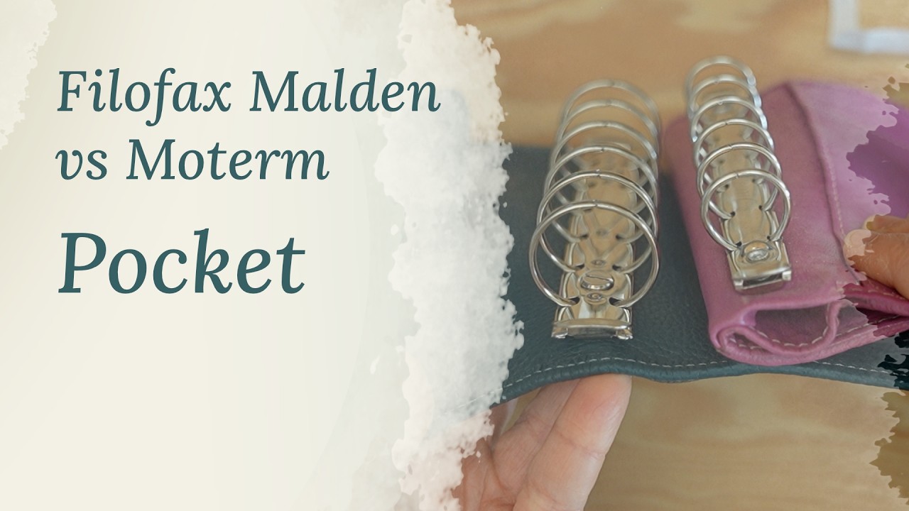 Filofax Malden vs Moterm Pocket