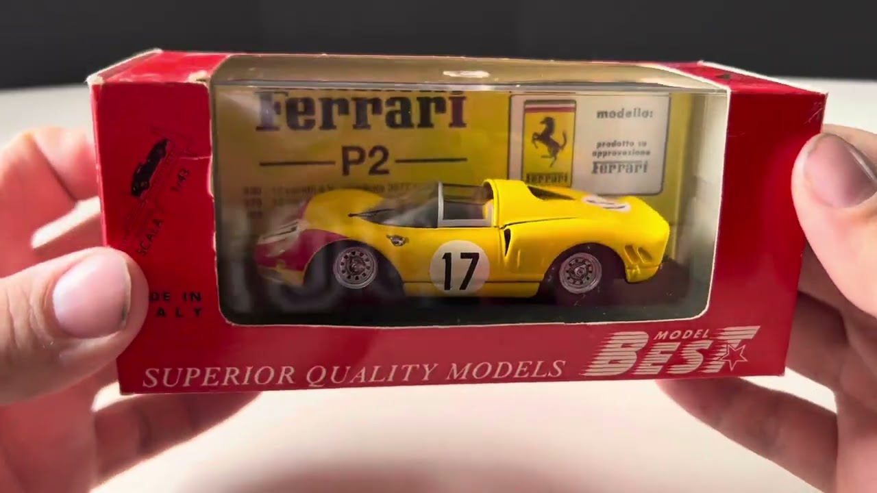 Best Model Ferrari 365 P2 Le Mans 1966 Dumay - Blaton (BEST9103) 