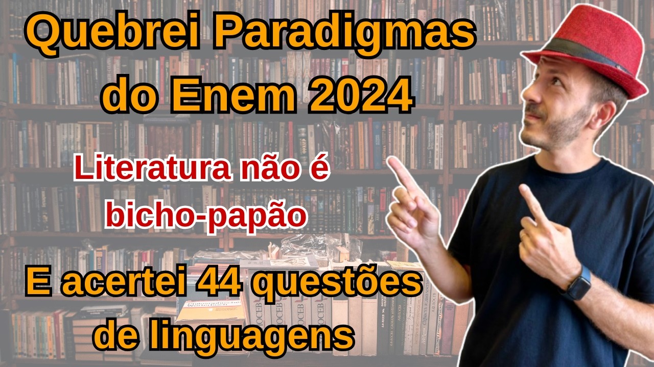 ENEM 2024: Até ali que sabia das misérias do mundo? Nada