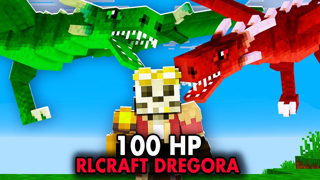 100 ŻYĆ NA PRZEJŚCIE RLCraft Dregora (Najtrudniejszy Challenge w Minecraft)