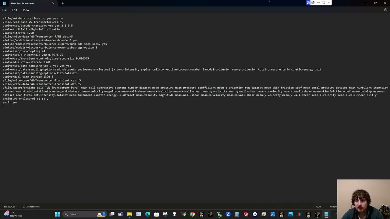 How to Create a Fluent Journal File for a HPC using GUI and Command Line  - HLES Example