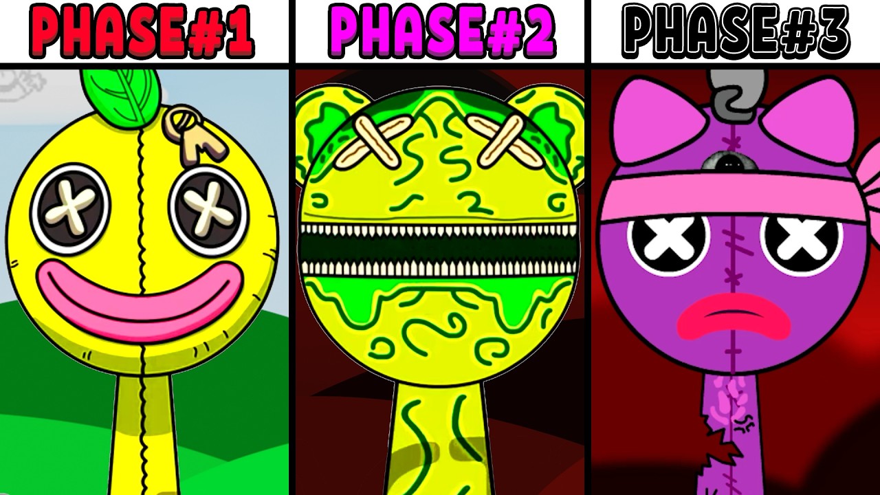All Phases in New Incredibox Sprunki Oc of Bindle Boogie: From Phase 1 to Phase 3