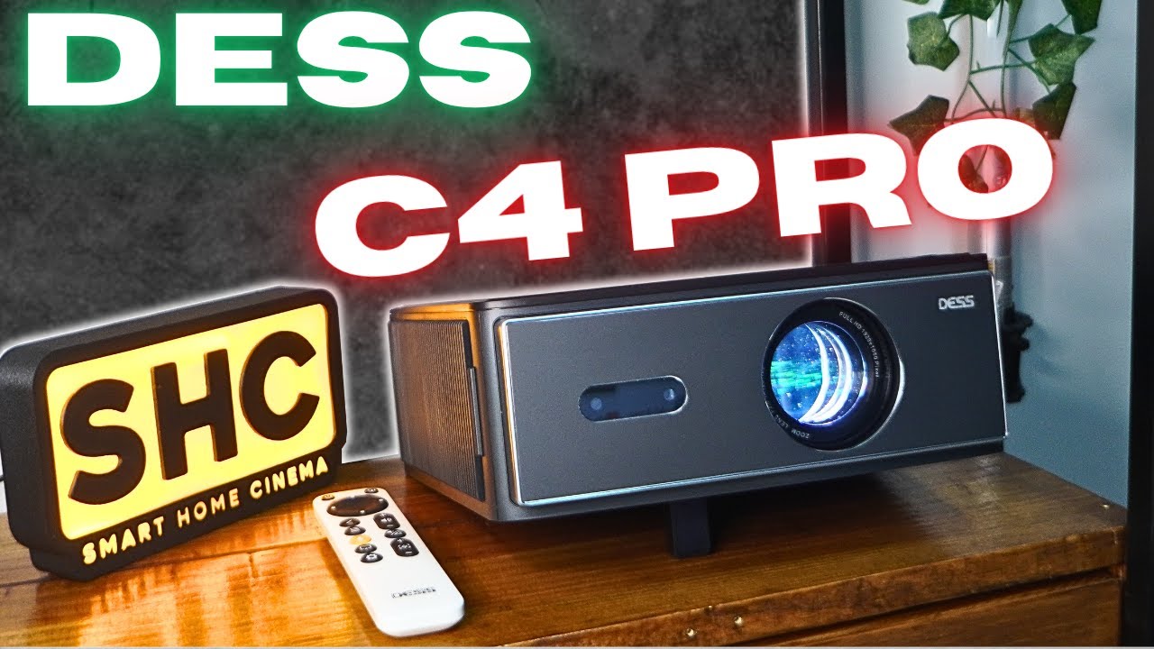 O EXCELENTE Projetor DESS C4 PRO - Review