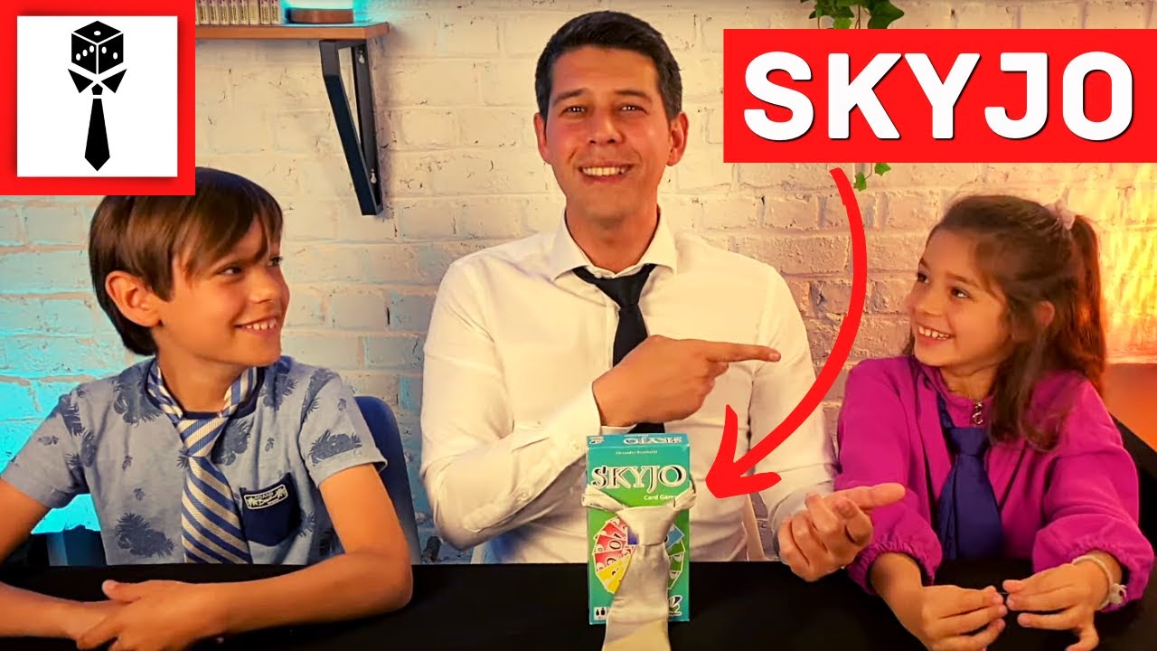 ♥️ SKYJO ♥️ Le Nouveau UNO:  La Mise En Cravate (présentation, aperçu, critique, avis)