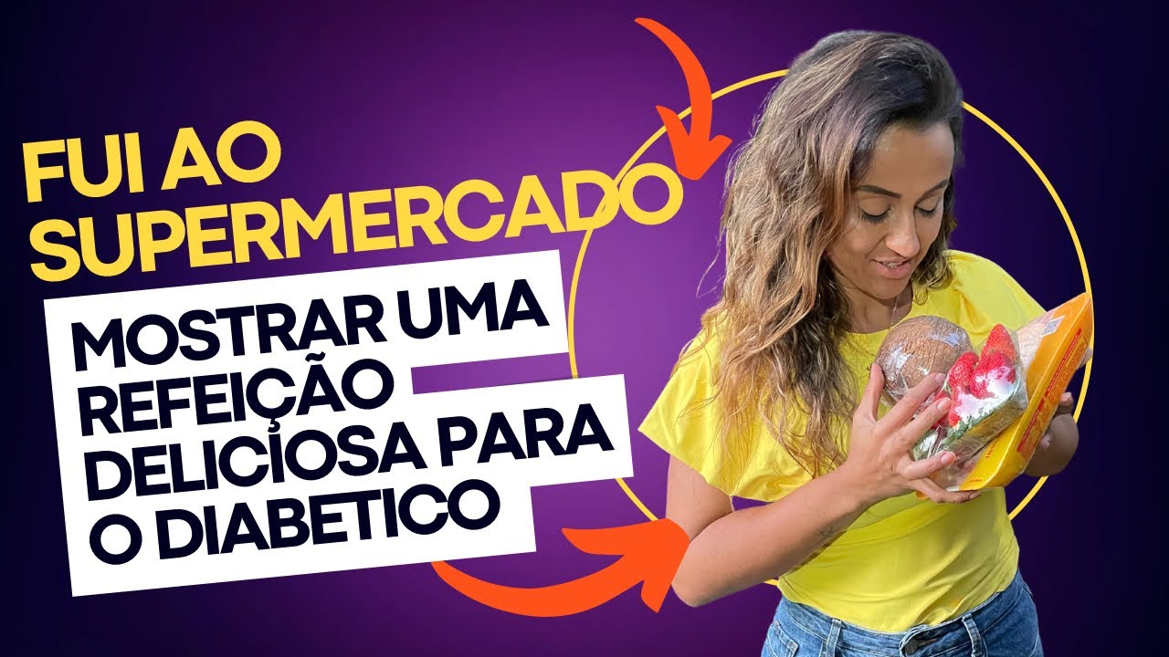 Uma refeição incrível para o diabético comer a vontade!
