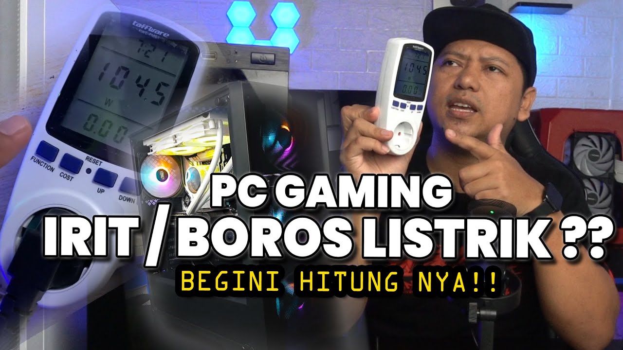 Cara Menghitung biaya Listrik PC gaming