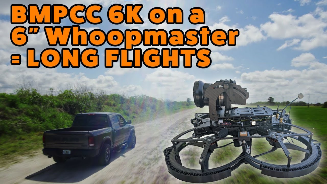 Naked BMPCC 6k on a Whoopmaster 6