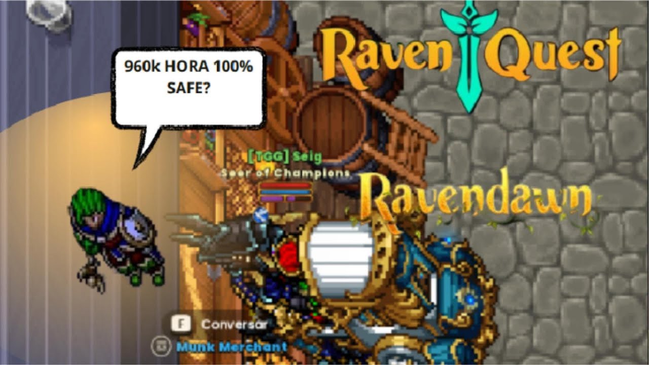 Tradepack, o segredo do dinheiro! Uma das melhores formas de se fazer silver Ravenquest